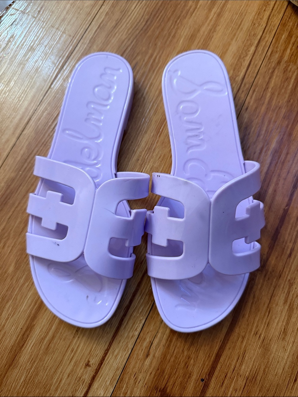 Sam Edelman Lilac Slip-On Slide Sandals